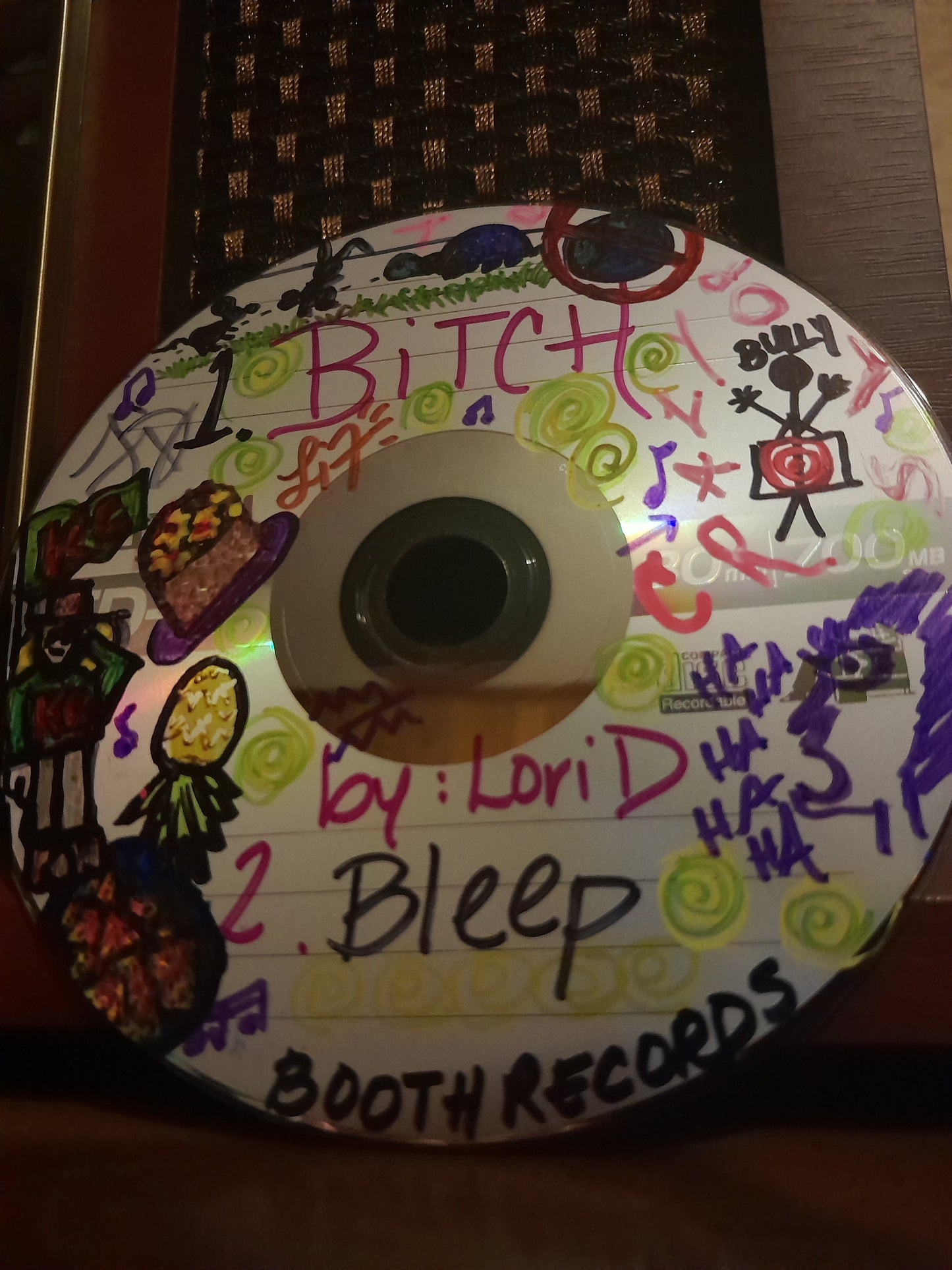 The B*TCH Collection by Lori D: CDs* with original artwork