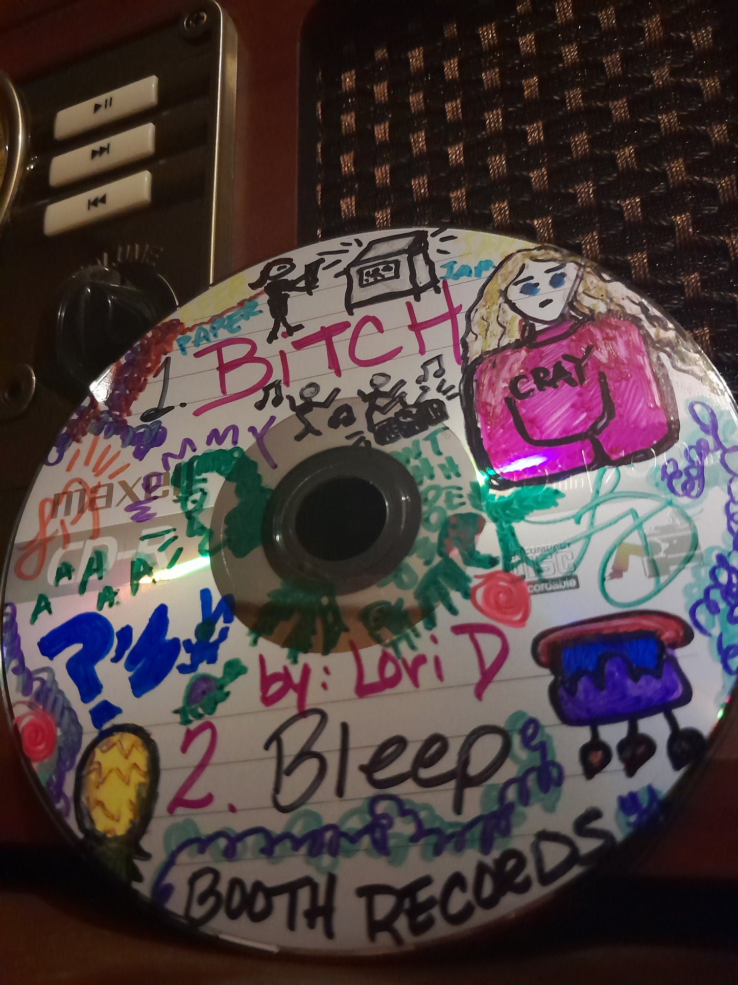 The B*TCH Collection by Lori D: CDs* with original artwork