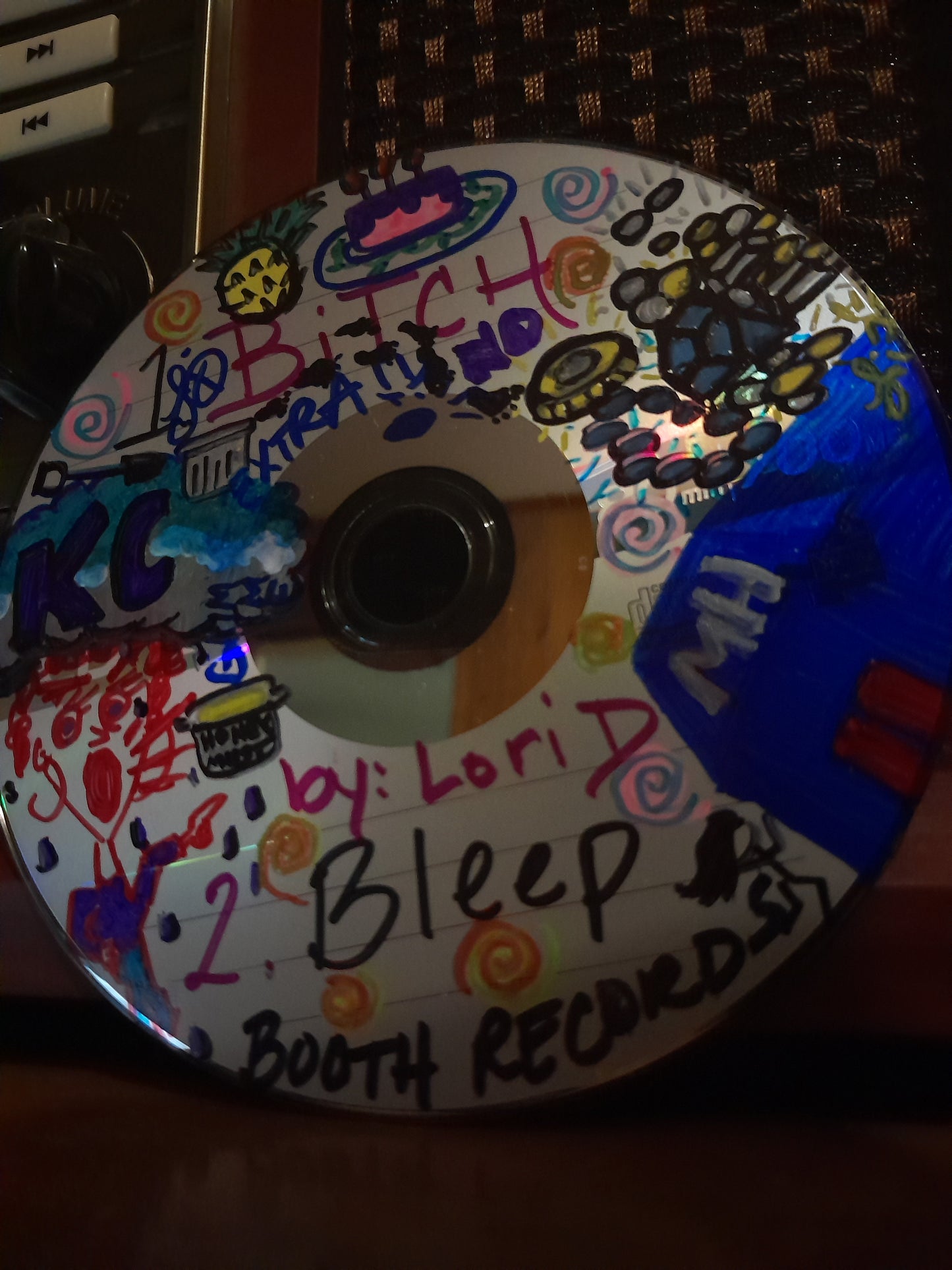 The B*TCH Collection by Lori D: CDs* with original artwork