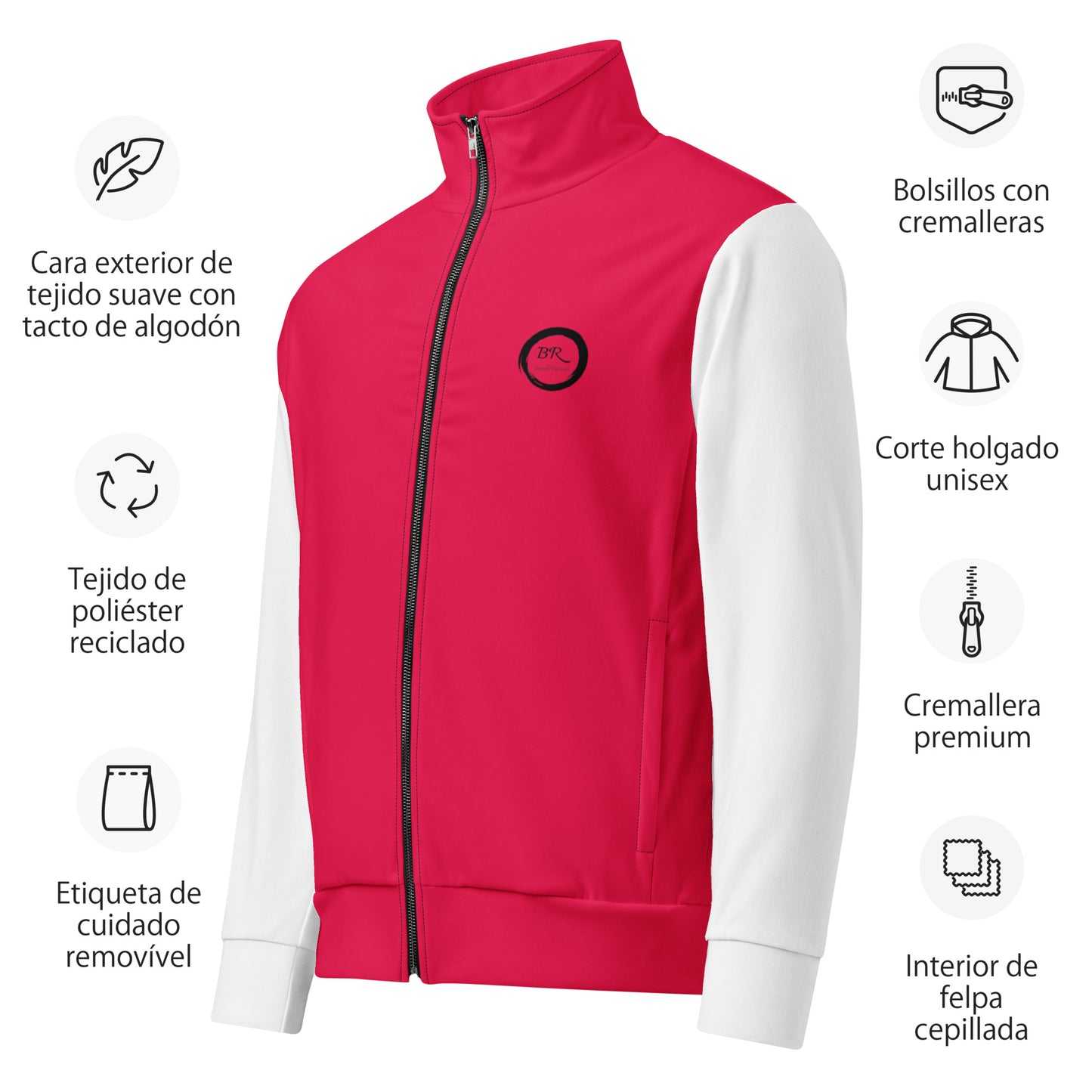 Unisex track jacket
