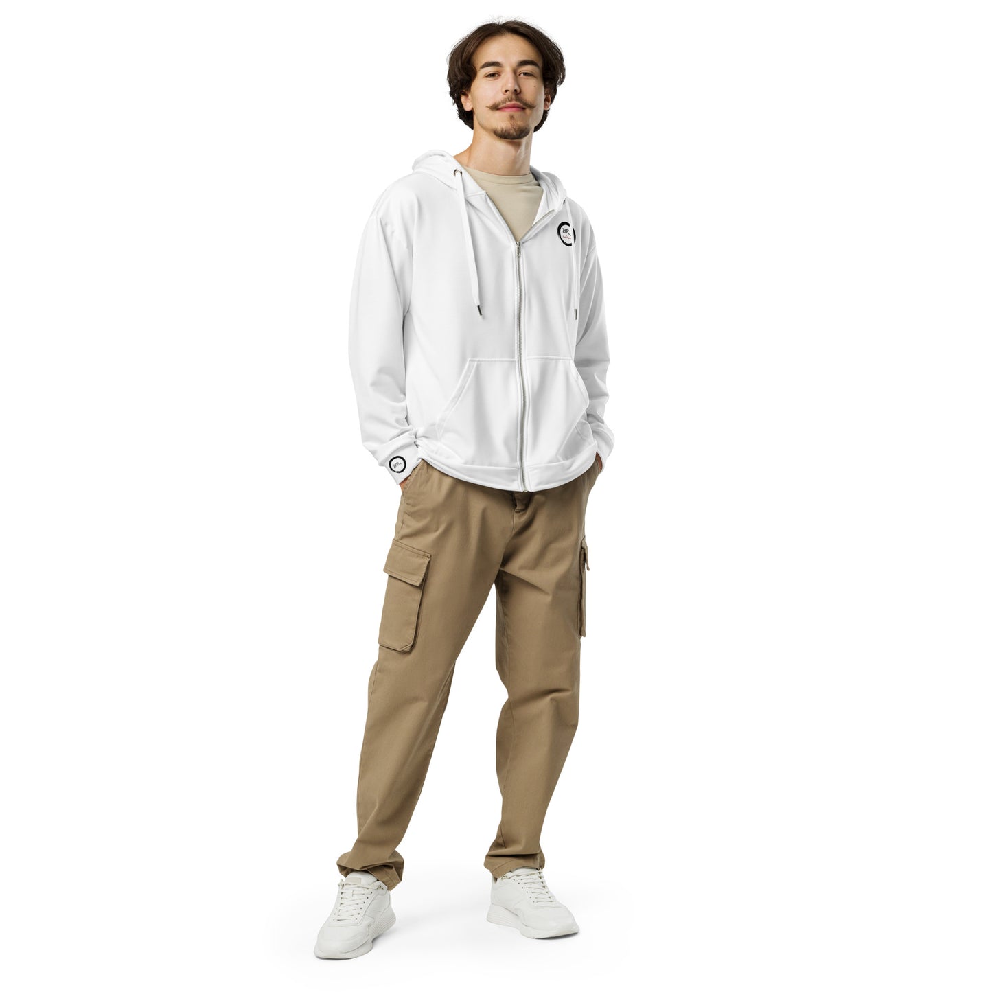 Unisex eco zip hoodie