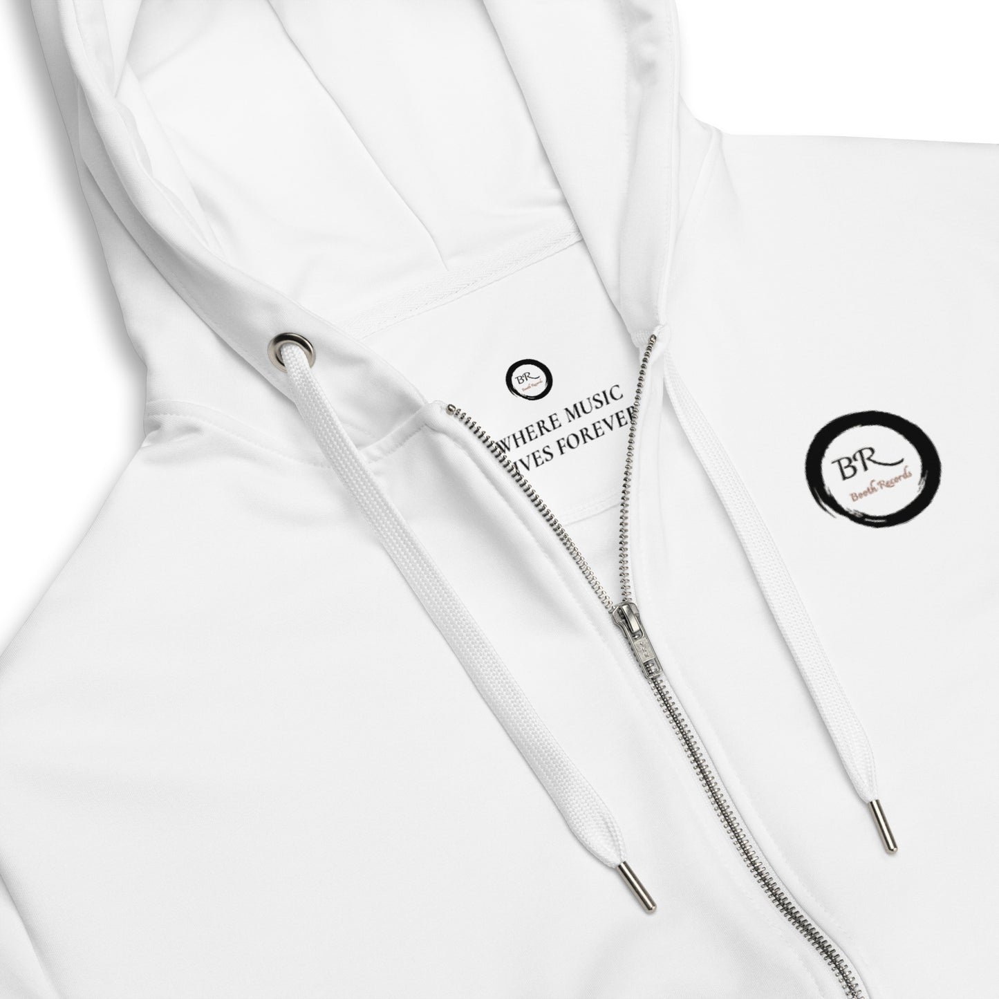 Unisex eco zip hoodie