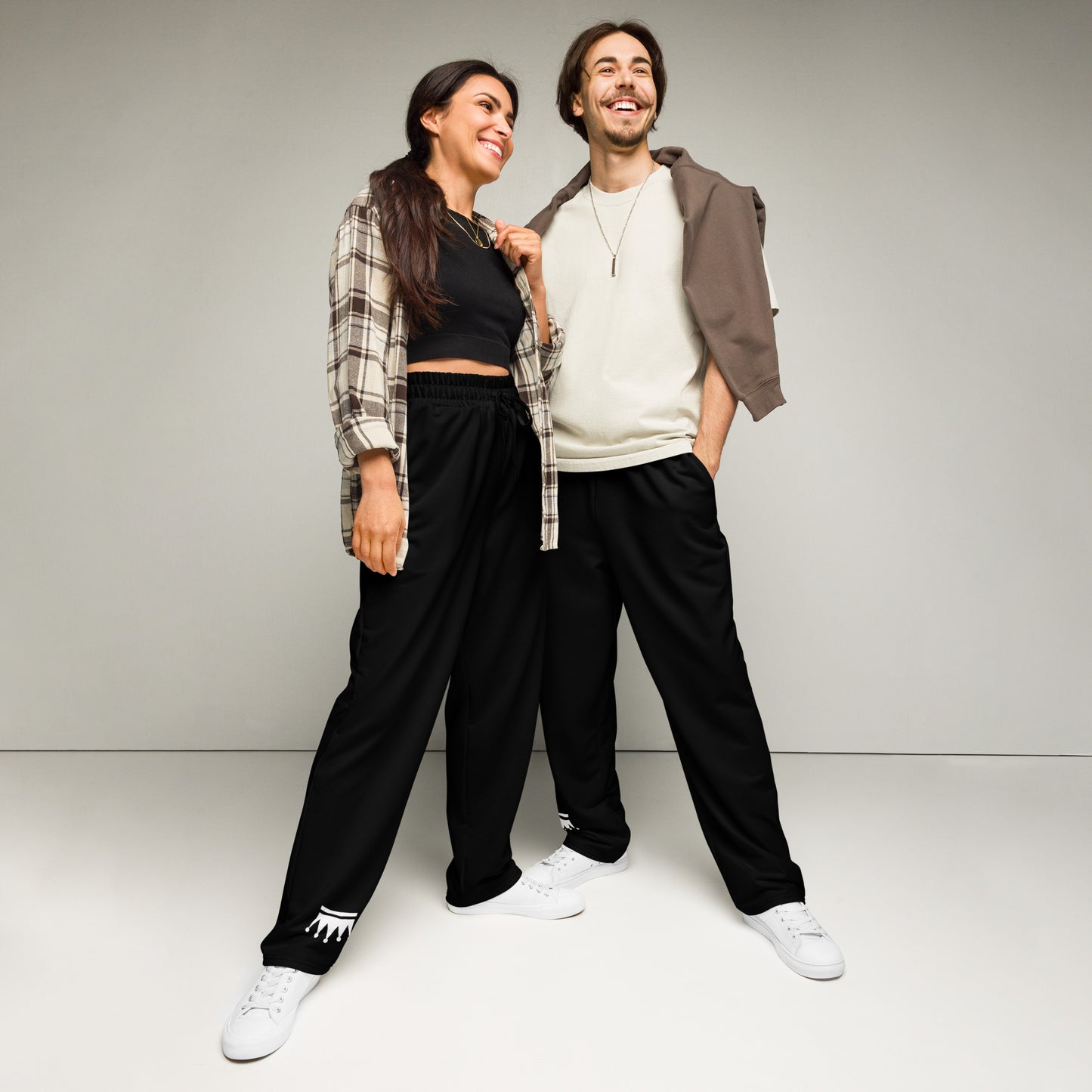 Wide-leg joggers