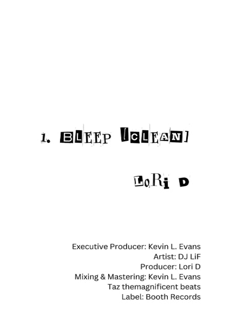 CD Single: Bleep by Lori D
