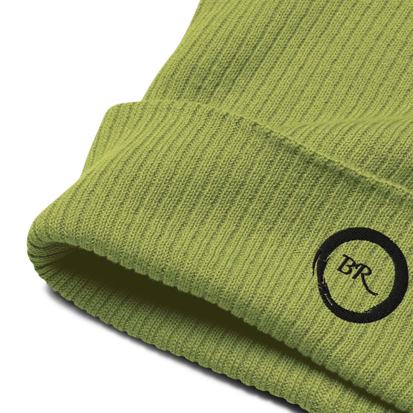 Organic ribbed beanie