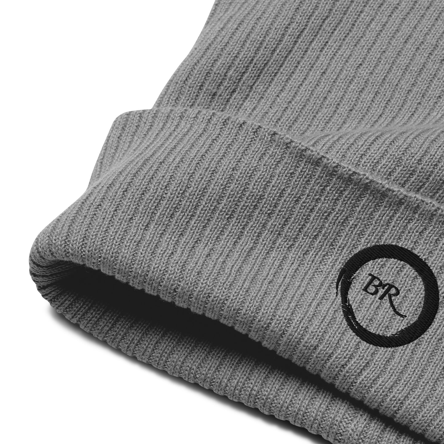 Organic ribbed beanie