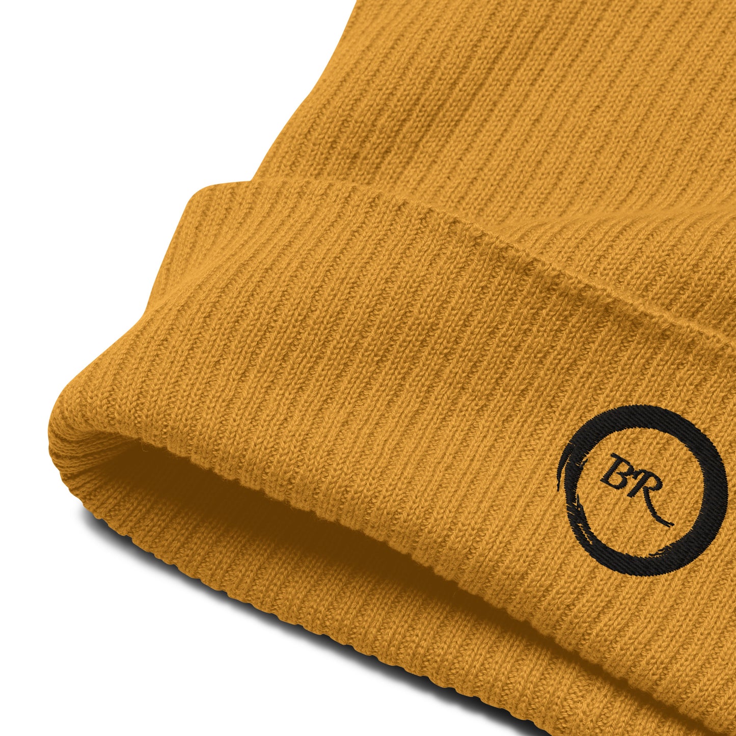 Organic ribbed beanie